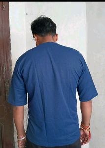 👕Premium Navy Blue Half Sleeve T-Shirt for Men👍
