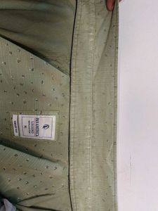 Green Patterned Casual Shirt