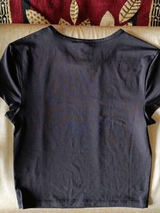 H&amp;M Black Fitted Top