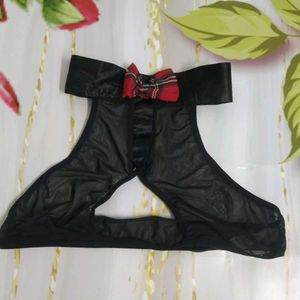(893) Black Sheer Lingerie with Bow