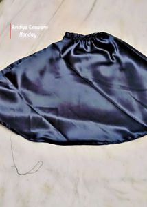 Balck Lahnga With Crop Top