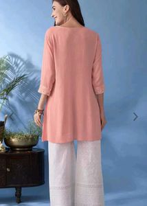 Embroided Kurta With Trouser
