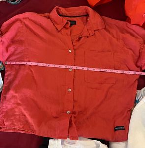 Coral Casual Shirt
