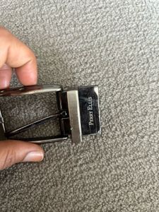 Perry Ellis Belt Buckle – Polished Silver Finish