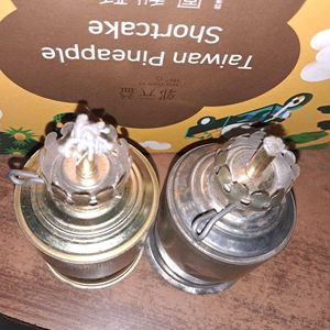 Vintage Oil Lamps (Pair)