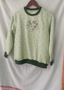 Cute Printed Sweatshirt