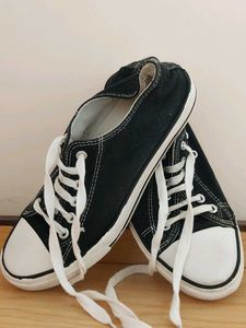 Classic Black Sneakers