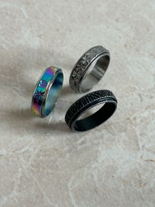 Spinner Rings (Set of 3)