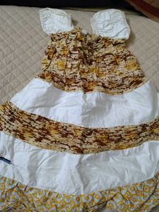 Off Shoulder Baby Girl Frock