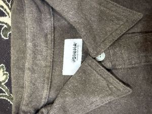 Yongma Brown Button-Up Shirt Msize