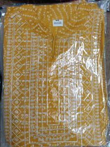 Jaipuri Cotton Kurti 3 Pc Combo, Size M to XXL