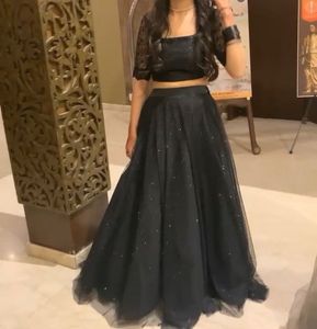 Black Colour Lehnga Choli
