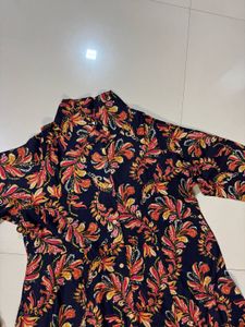 Floral Print cotton Dress