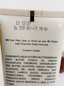 Oriflame Love Nature Face Mask