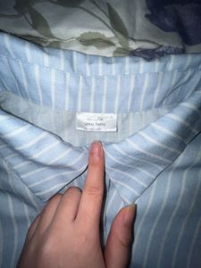 Striped office siren Women&#39;s shirt