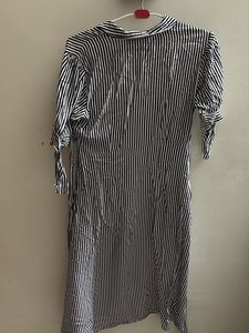 Striped Shirt Dress