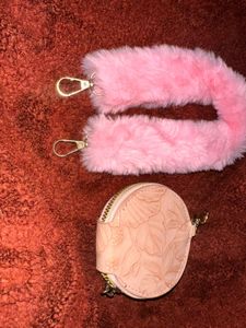 Floral Crossbody Bag with Coin Purse