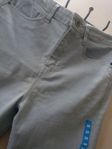 Light Wash Denim Flare Jeans