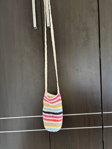 Striped Sling Bag