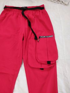 Red Joggers Brand New Amazing Quality
