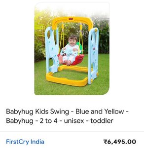 Babyhug Swing For Baby