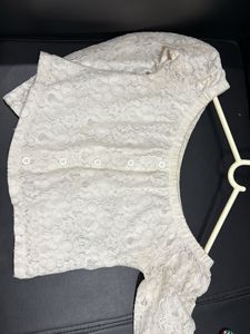 Cute White Crop Top
