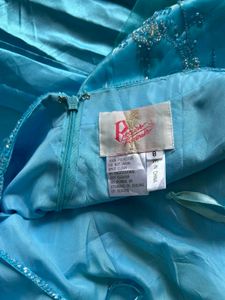 vintage aqua dress