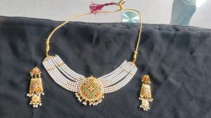 Haidrabadi necklace earrings set