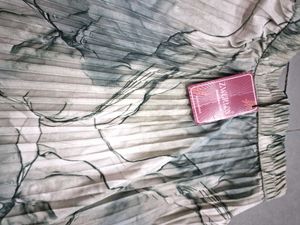 Pleated Midi Skirt