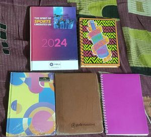 Set of 5 Diary