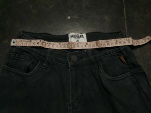 Dark Grey Denim Jeans