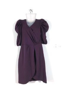 Purple A-Line Dress