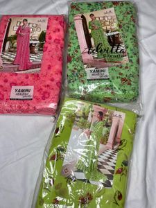 GEORGETTE FLORAL SAREES FOR WOMEN
