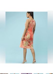 LABEL RITU KUMARFloral Print Fit &amp; Flare Dress