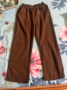 Brown Joggers (Inside Woollen Material) Strechable