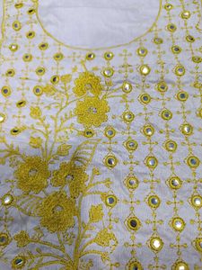 11 Pieces Combo Of Neck Embroidered Patches Rayon