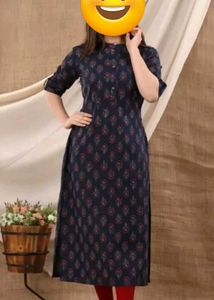New Navy Blue Kurti