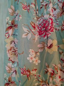 Beautiful Green Colour Spring Dress