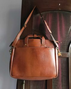 Vintage Leather Briefcase