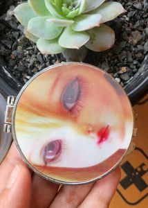 Park Avenue Talc, Small Face Mirror &amp; Hair Clips