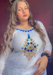 Elegant White Embroidered Kurta