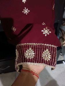 Embroidery Suit Salwar Full Set