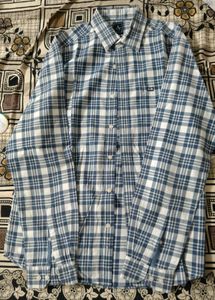 Arrow Blue &amp; White Plaid Shirt