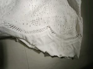 White Eyelet Blouse