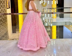 Pink Lehenga Choli Set (check Description)