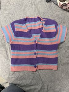 Striped Knit Top