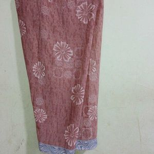 3 Piece Plazo And Frok With Attached Jacket
