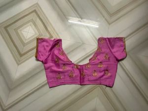 Clearance Sale Pink And Grey Party Wear Saree