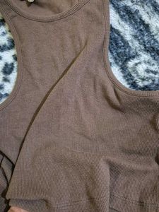 Brown Tank Top