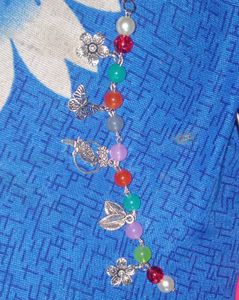 Colorful Beaded Charm
